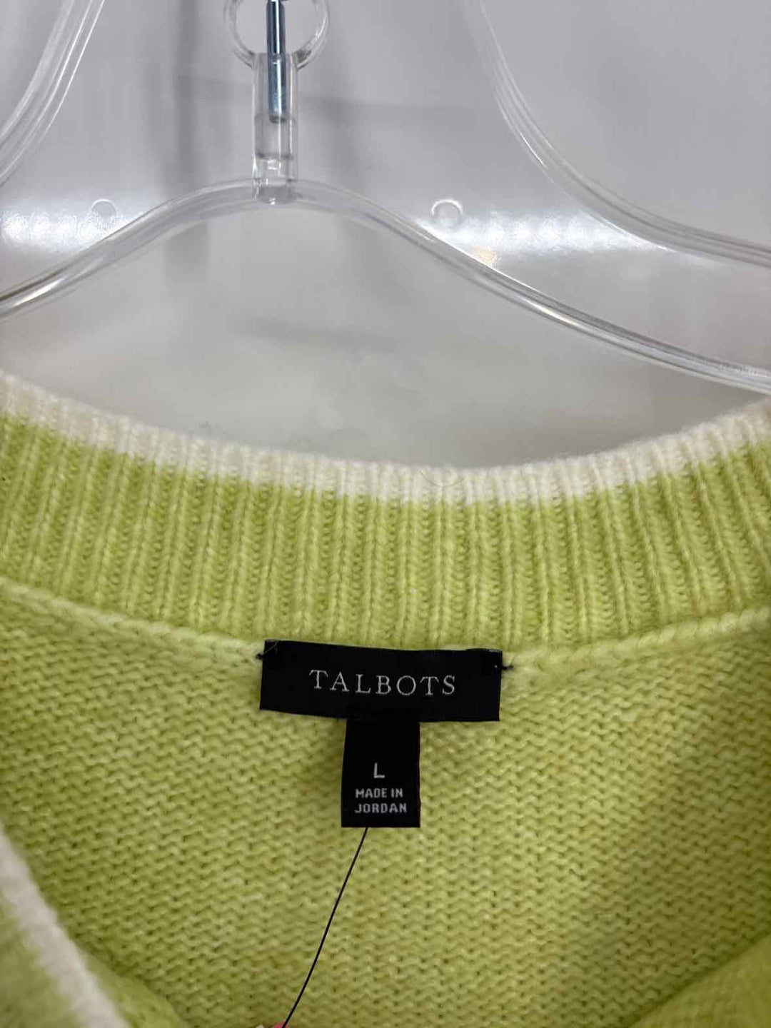 Size L Talbots Green Sweater