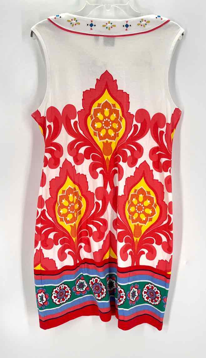 Size XL RAFELLA White Cotton Dress
