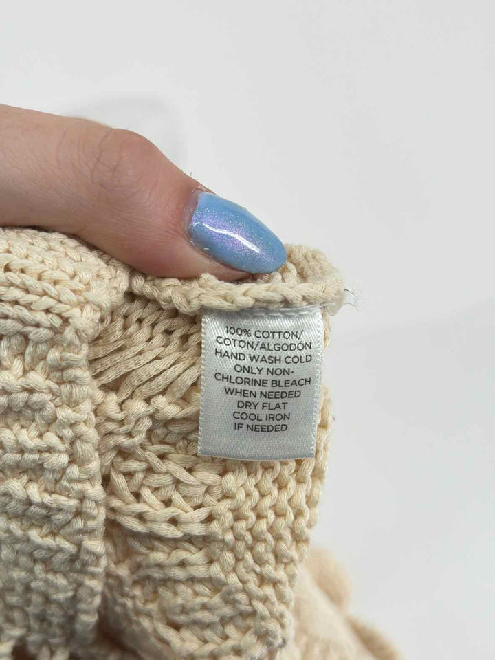 Size XXL Ann Taylor Ivory Knit Sweater