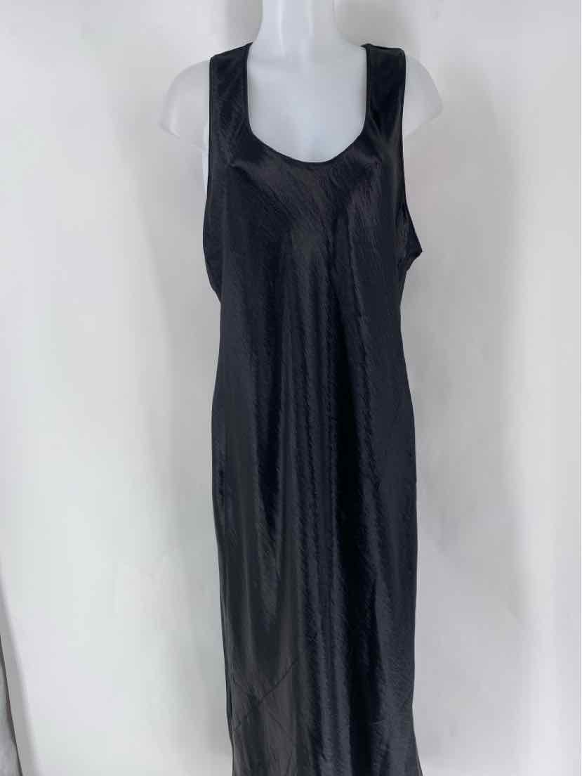 Size XL Banana Republic Black Sateen Dress