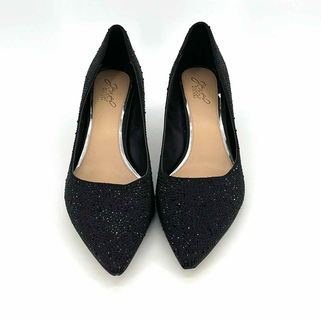 Shoe Size 12 Badgley Mischka Black Pumps