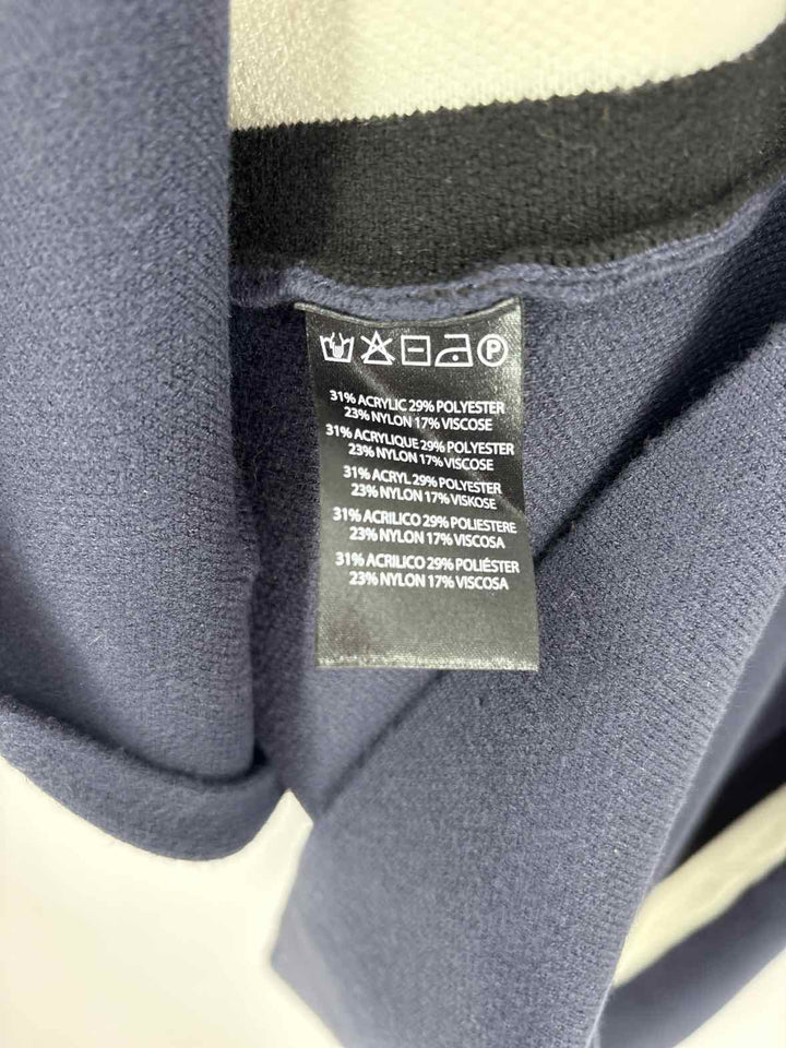 Size L Moth Navy Cardigan
