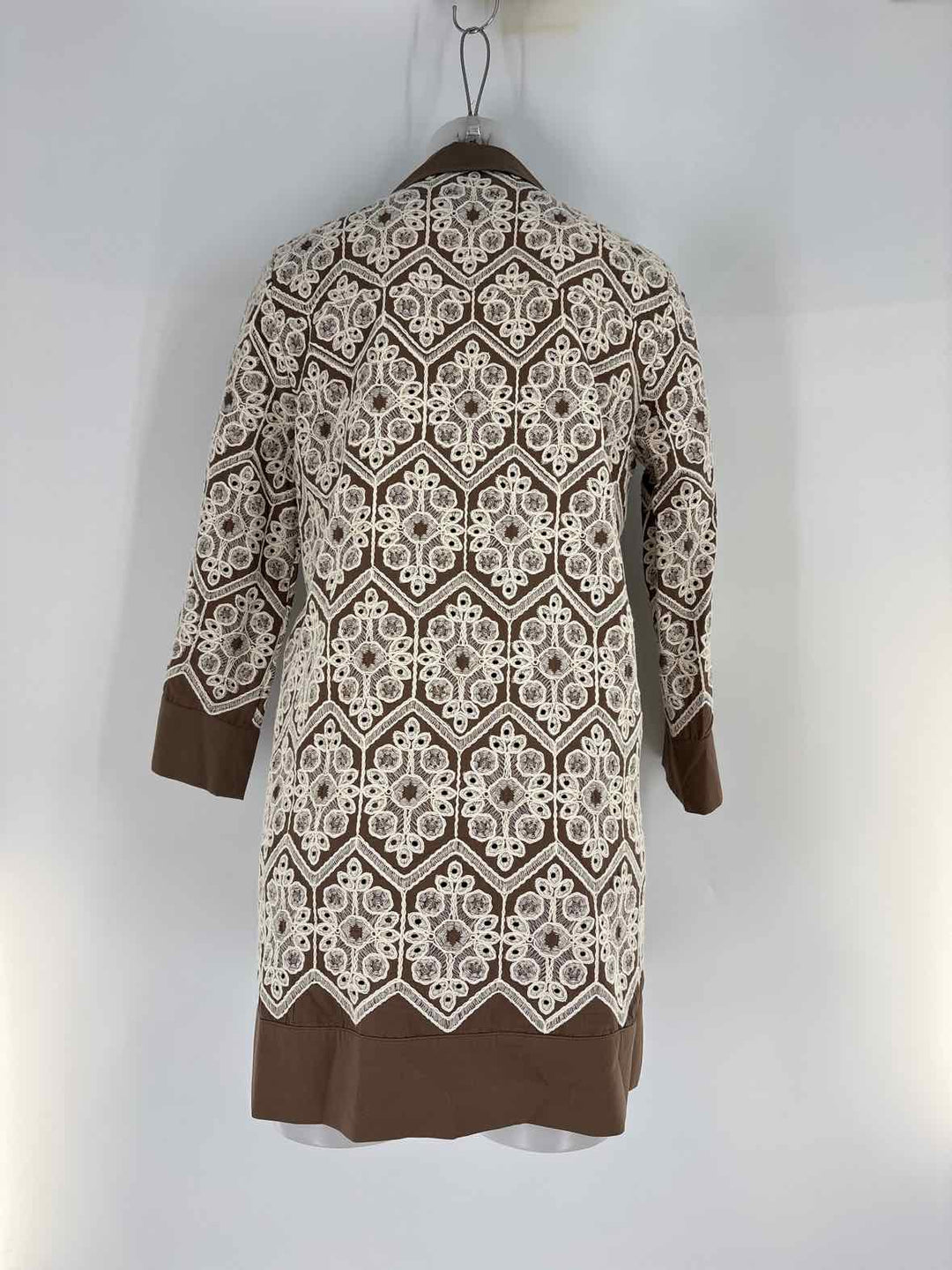Size S TUCKERNUCK Brown Lace Dress – Back by Popular Demand Consignment inc