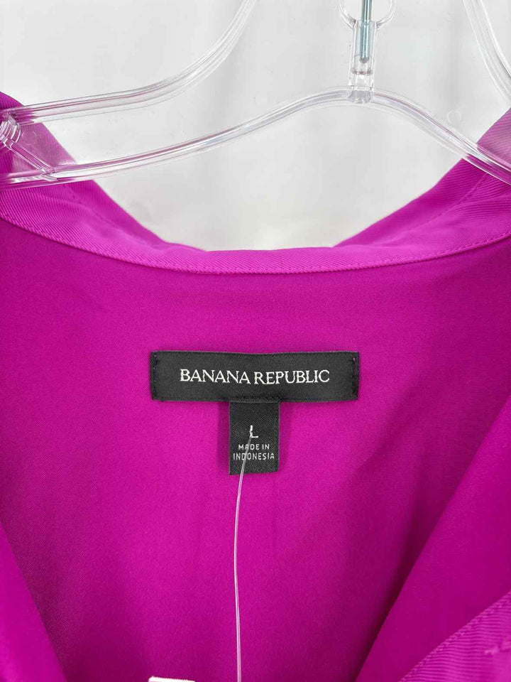 Size L Banana Republic Purple Dress