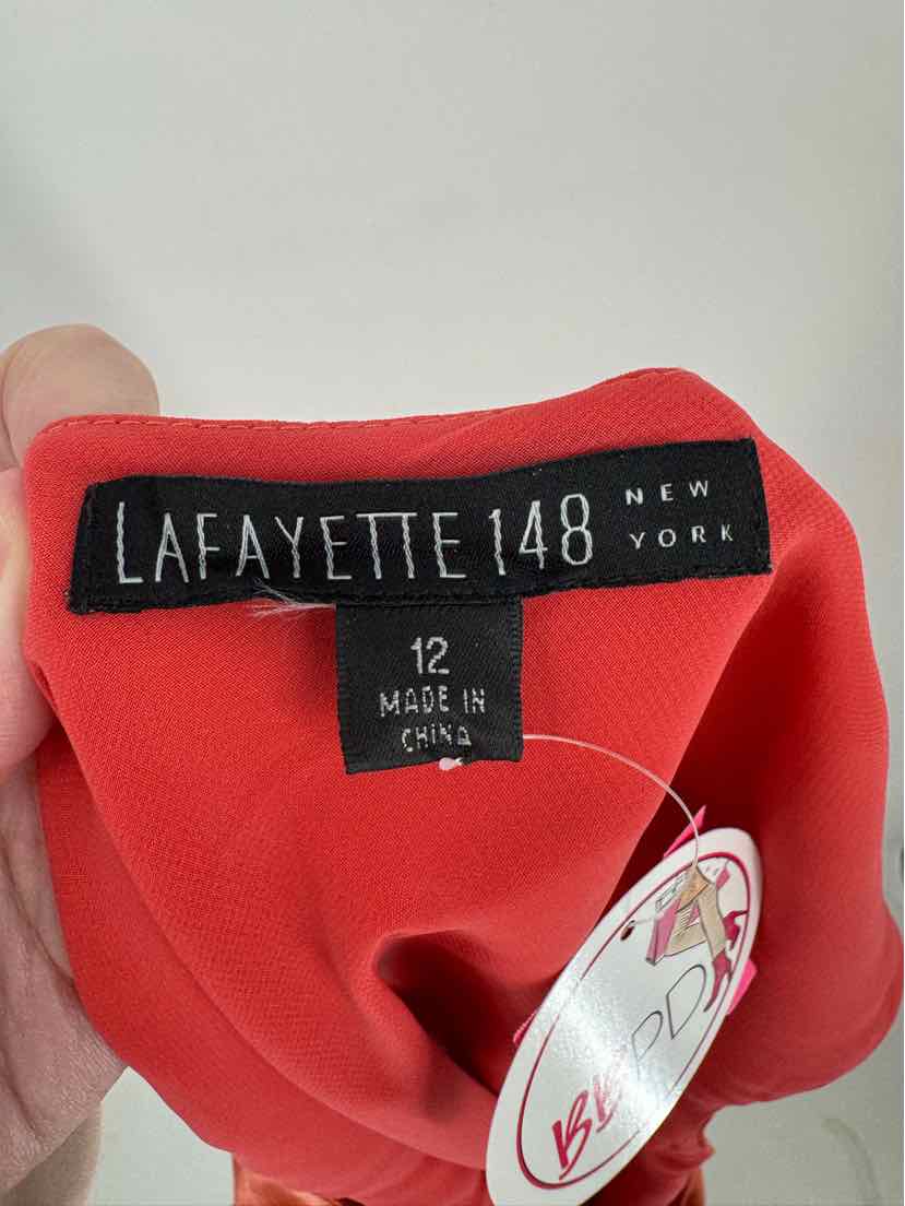 Size 12 LAFAYETTE Coral Shirt