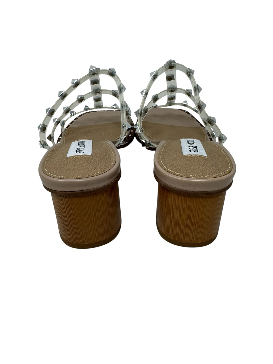 Shoe Size 6.5 Steve Madden Silver Sandals