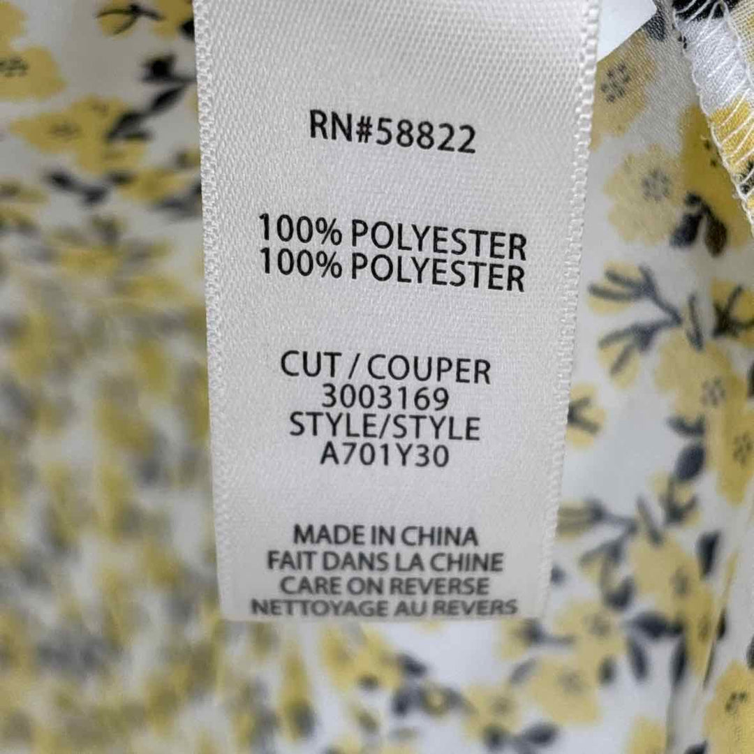 Size XS MAX STUDIO Yellow Shirt