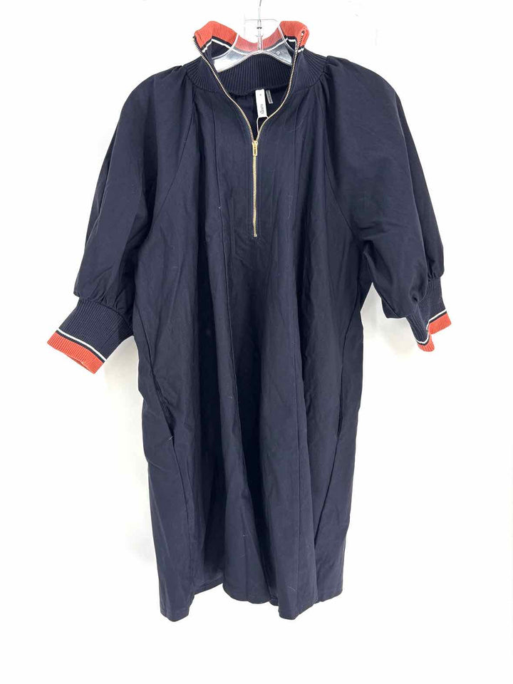 Size S GLAM Navy Dress