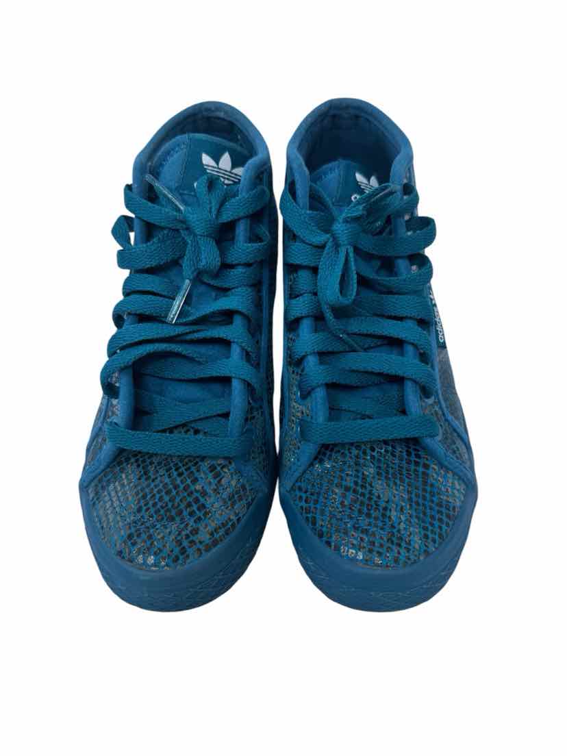 Shoe Size 7 Adidas Blue Sneakers