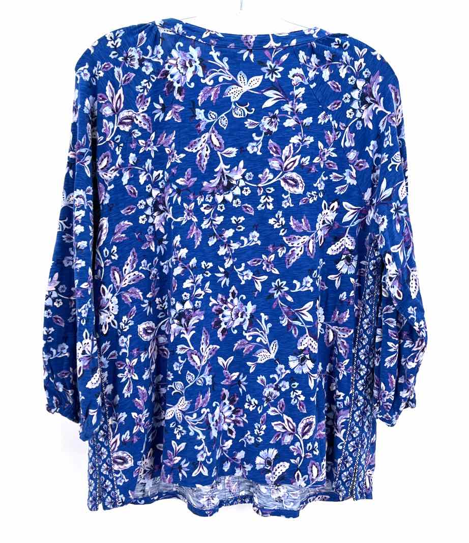 Size M J JILL Blue Shirt