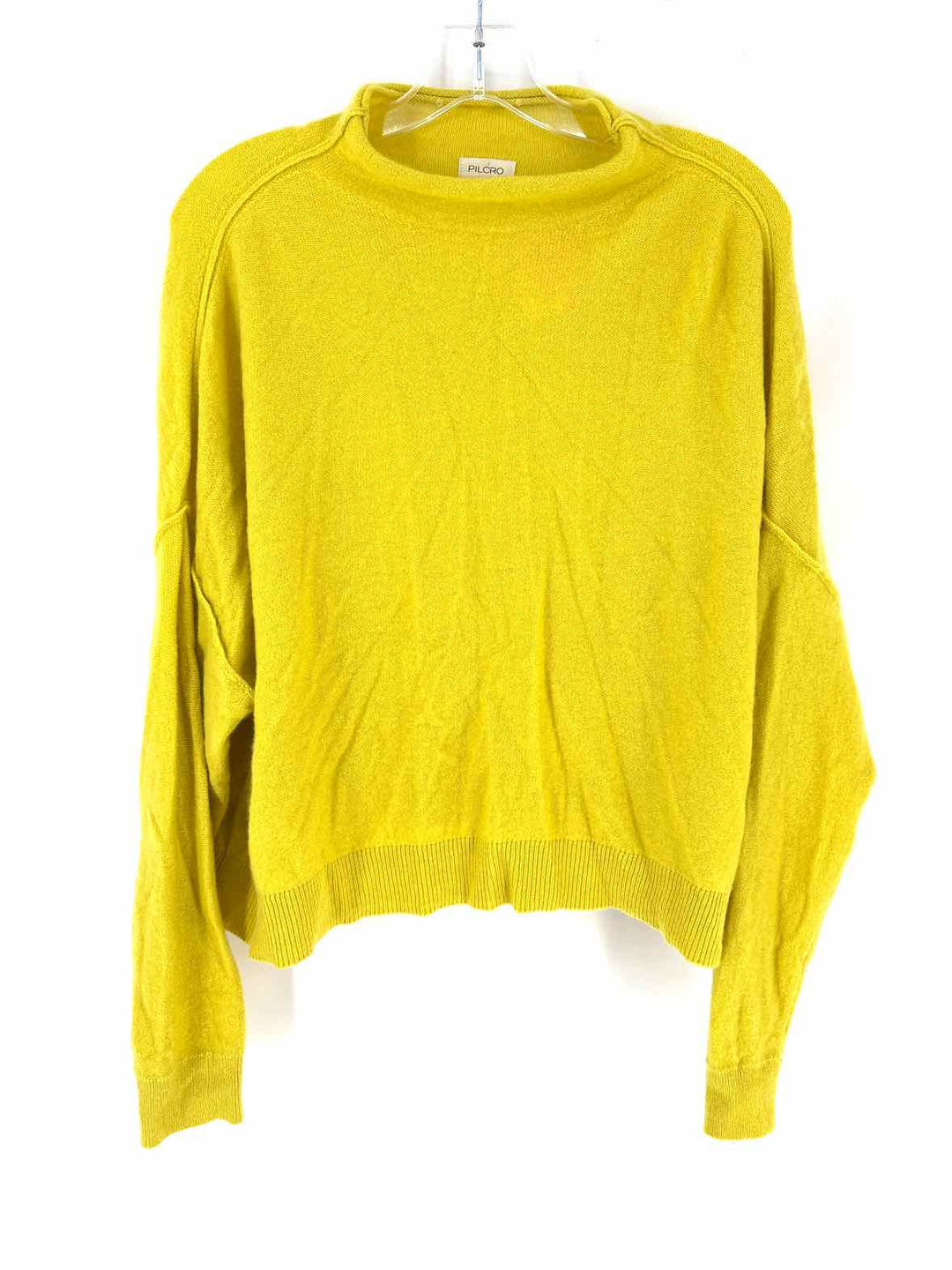 Size M Pilcro & the Letterpress Yellow Cashmere Sweater
