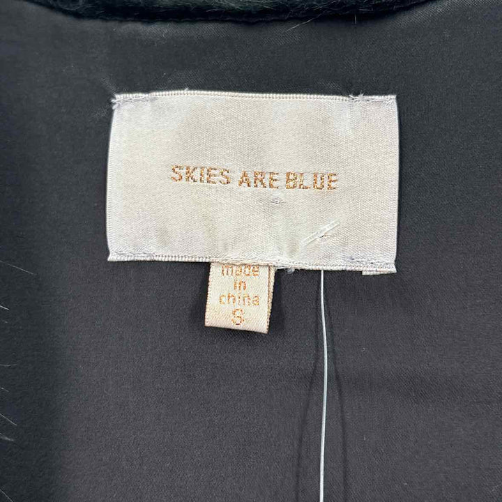 Size S SKIES ARE BLUE Black Vest
