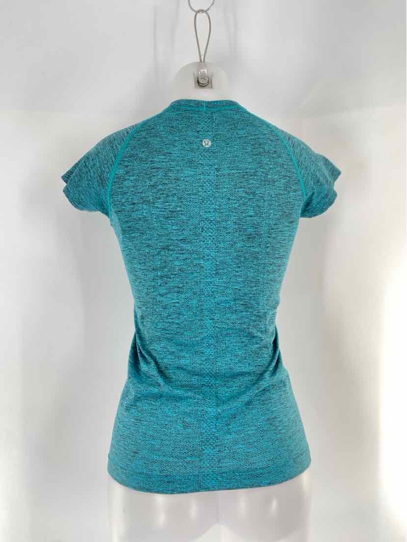 Size 6 Lululemon Teal Shirt