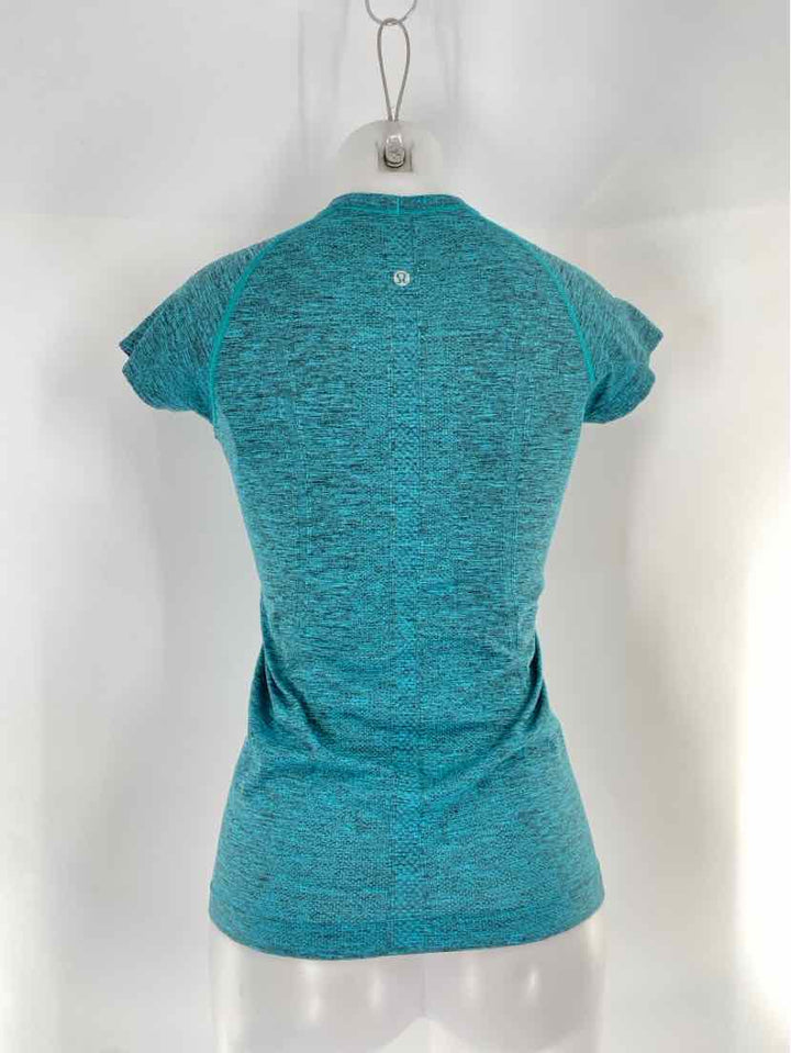 Size 6 Lululemon Teal Shirt