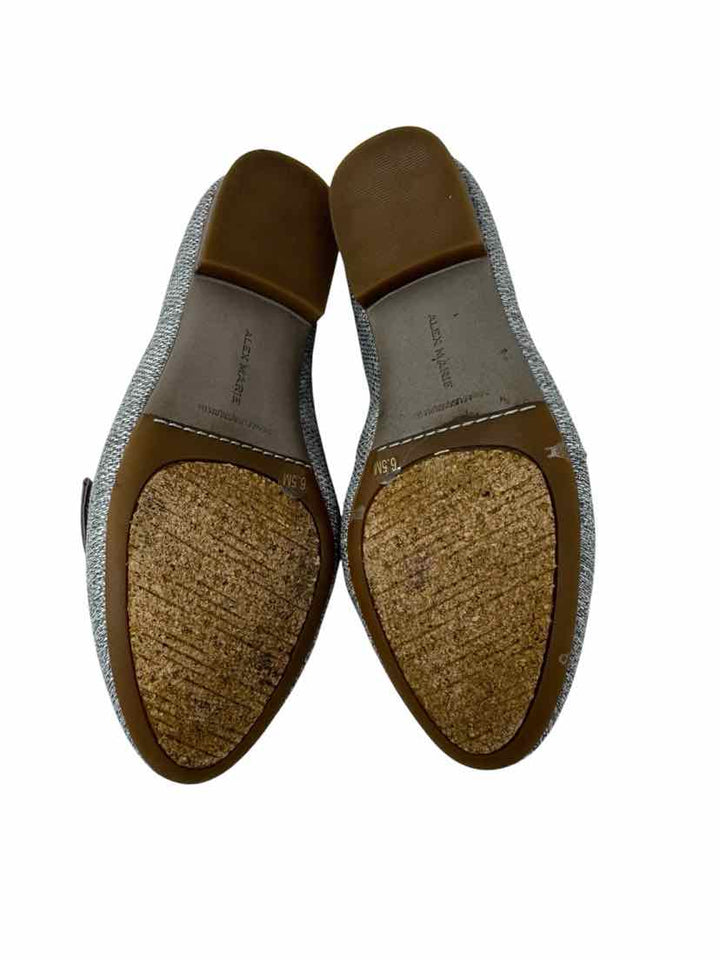 Shoe Size 6.5 ALEX MARIE Gray Flats