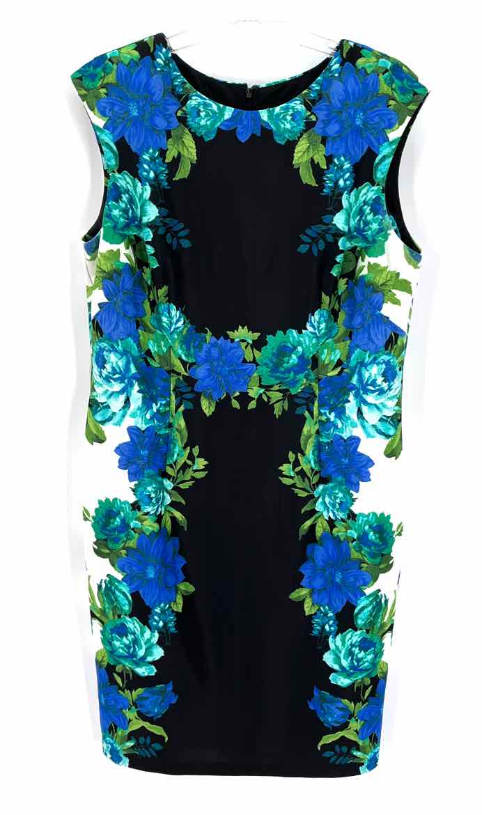 Size 16 CHETTA Multi-Color Dress