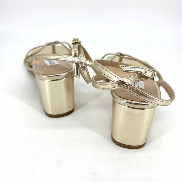 Shoe Size 8 Steve Madden Gold Sandals