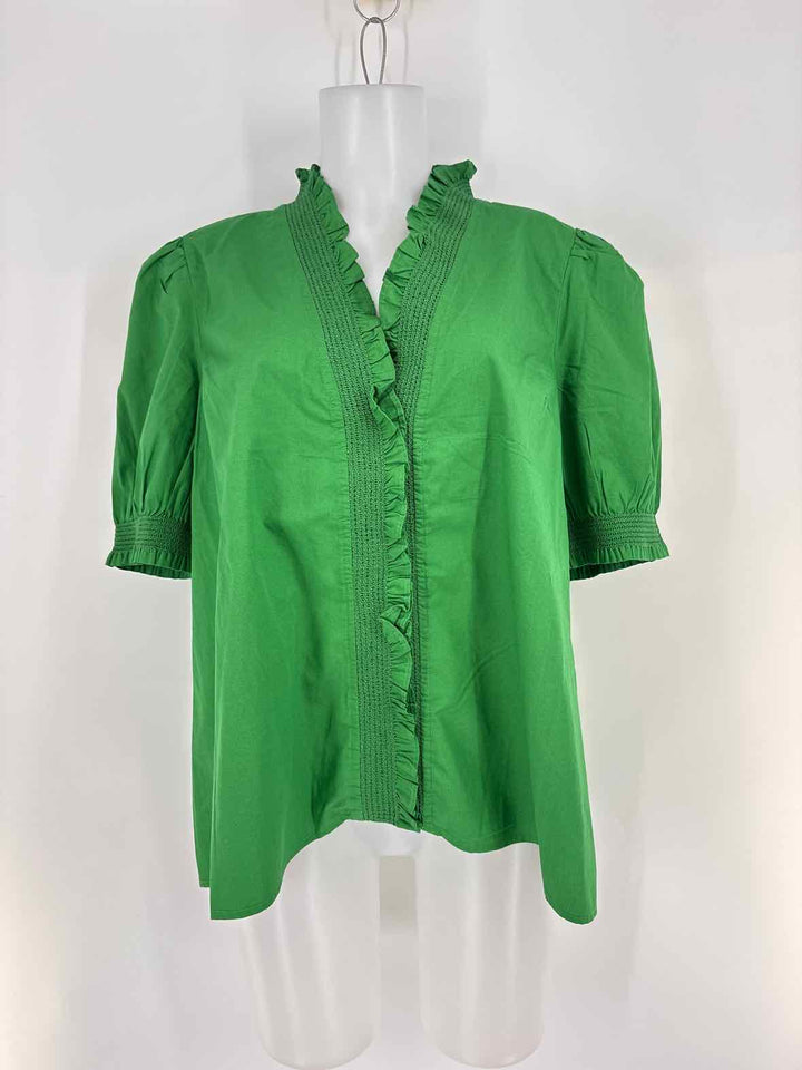 Size XL CROWN & IVY Green Shirt