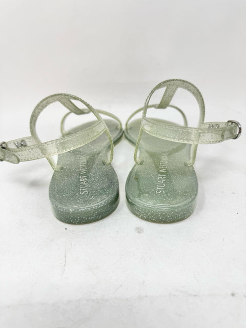 Shoe Size 10 Stuart Weitzman Gray Sandals