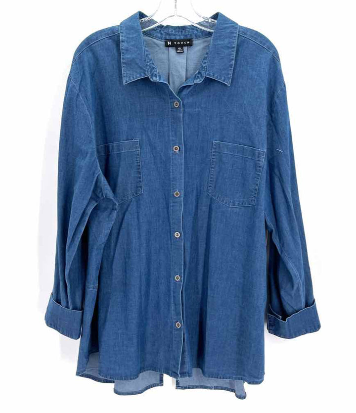 Size 1X Denim Shirt