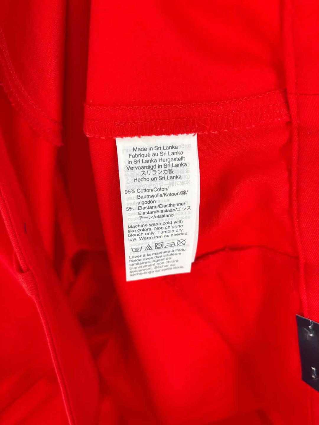 Size 18 J Crew Red Pants