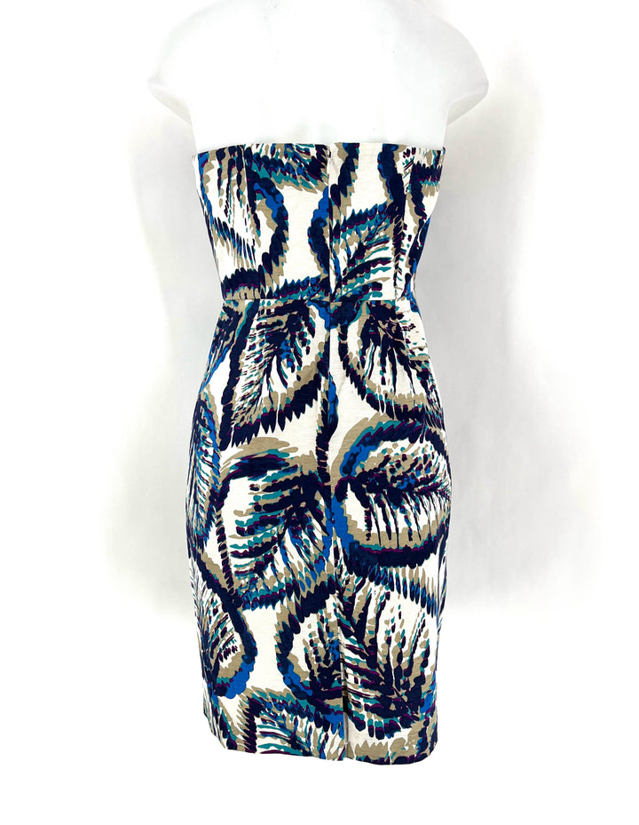 Size 8 Banana Republic Blue Dress