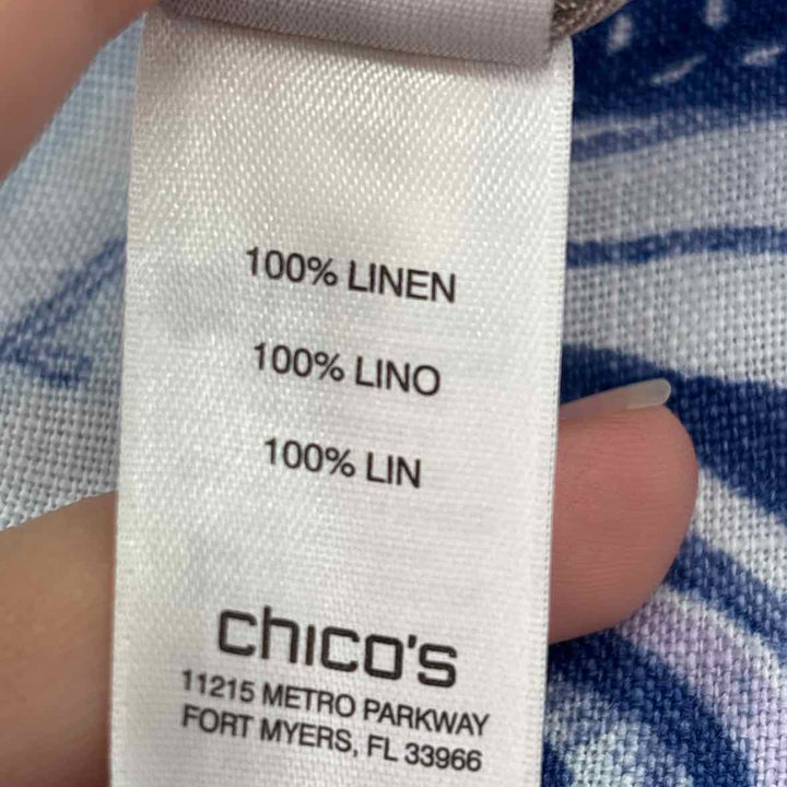Size L Chico's White Pants