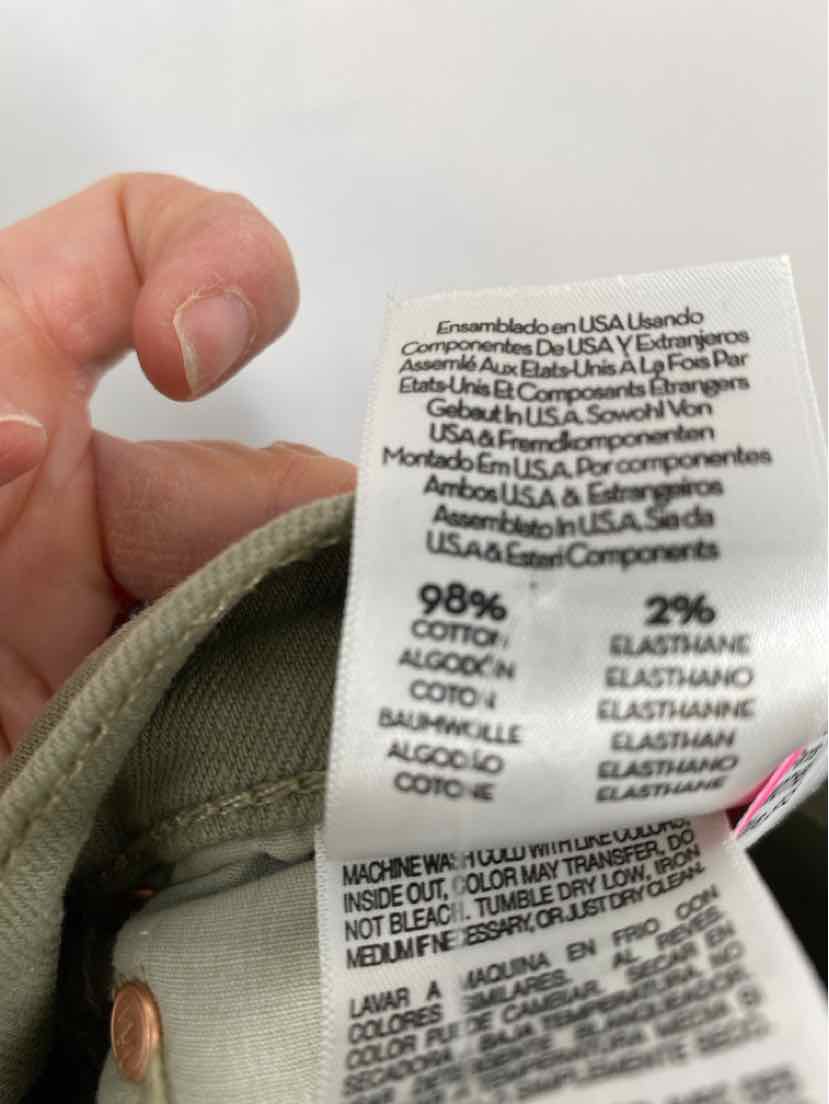 Size 27 MOTHER Olive Pants