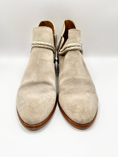 Shoe Size 7.5 Frye Gray Suede Boots
