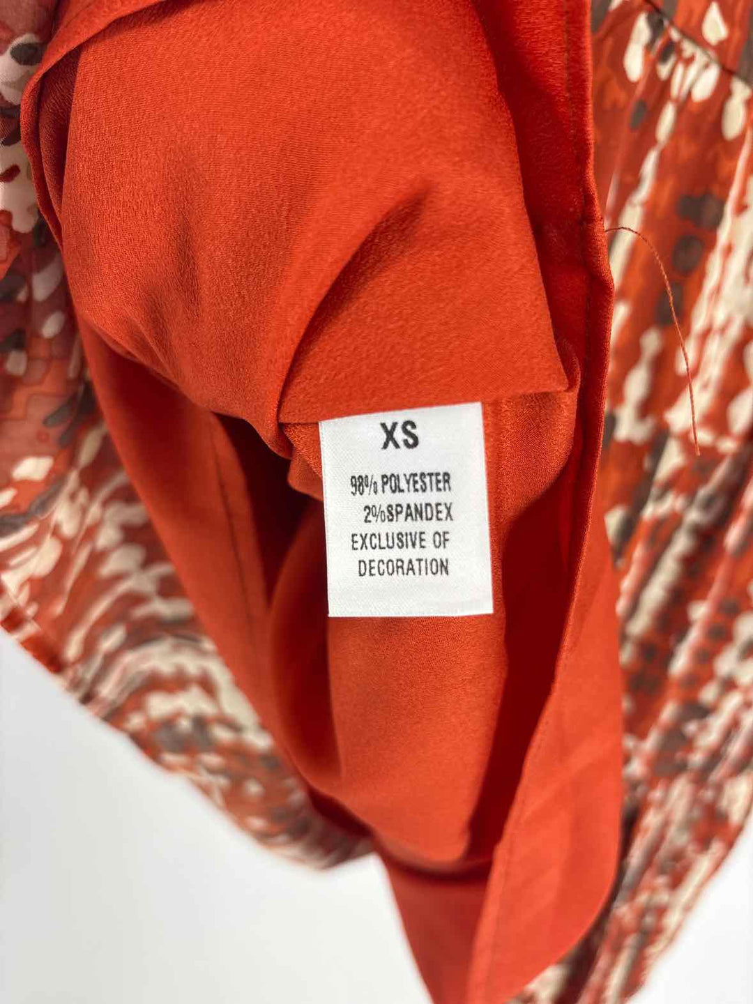 Size XS THML Burnt Orange Dress