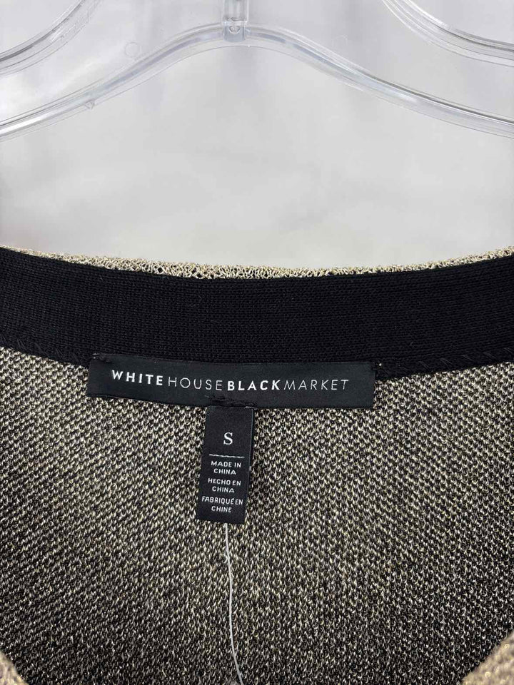 Size S White House Black Market Gold Sweater
