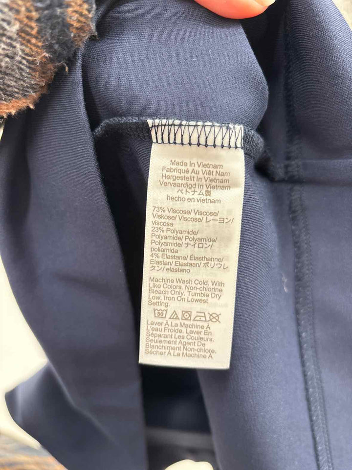 Size 12 J Crew Navy Skirt