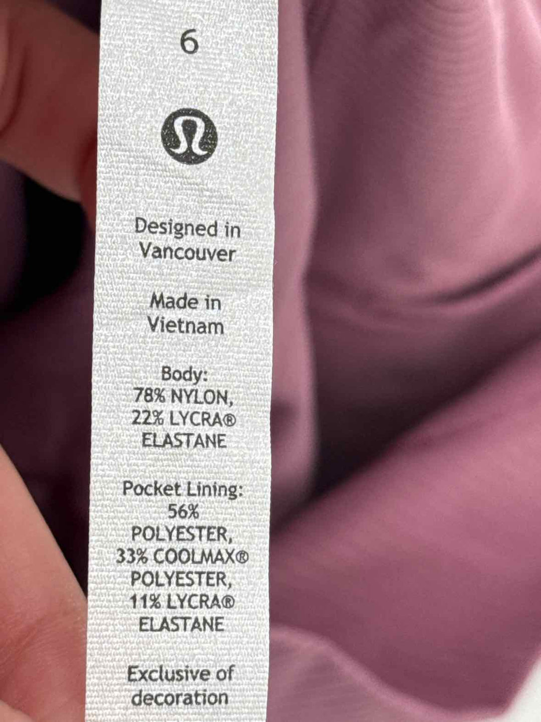 Size 25 Lululemon Pink Pants