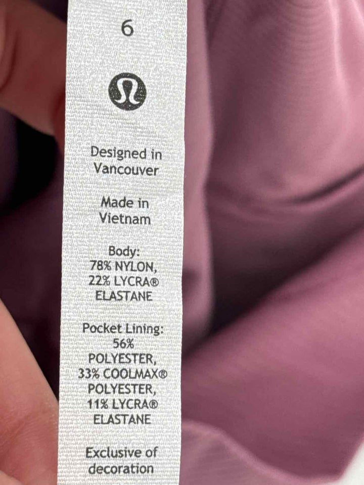 Size 25 Lululemon Pink Pants