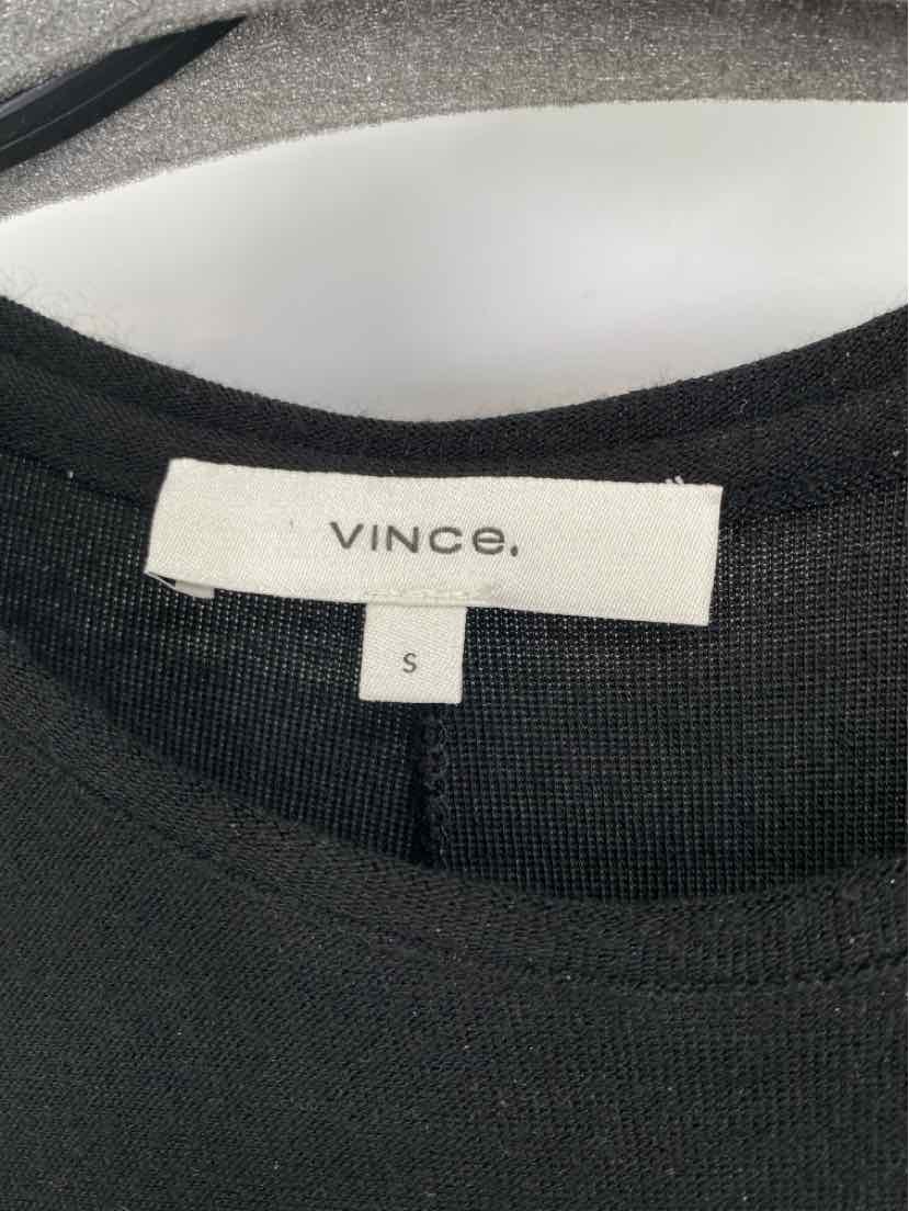 Size S VINCE Black Cotton Dress