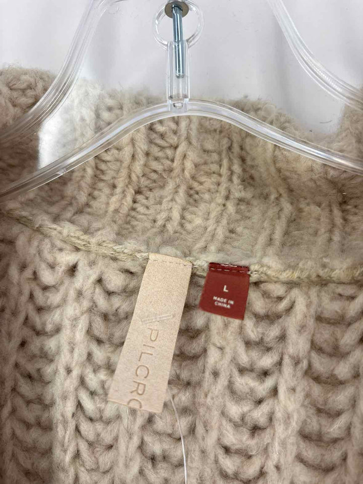 Size L Tan Sweater