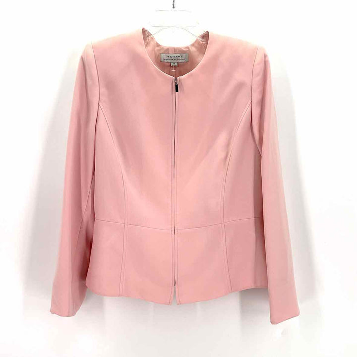 Size 14 TAHARI Pale Pink 2 PC Dress