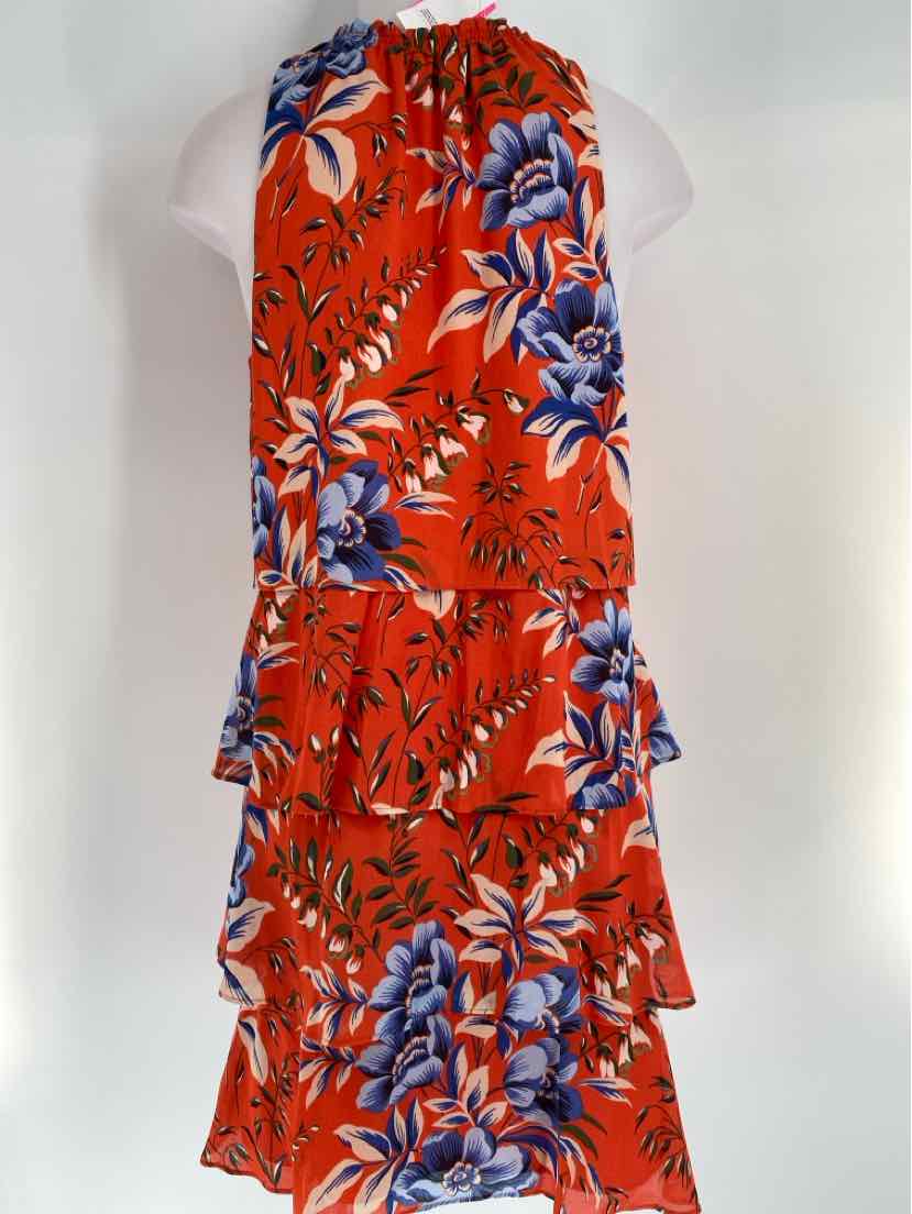 Size M Ann Taylor Orange Dress