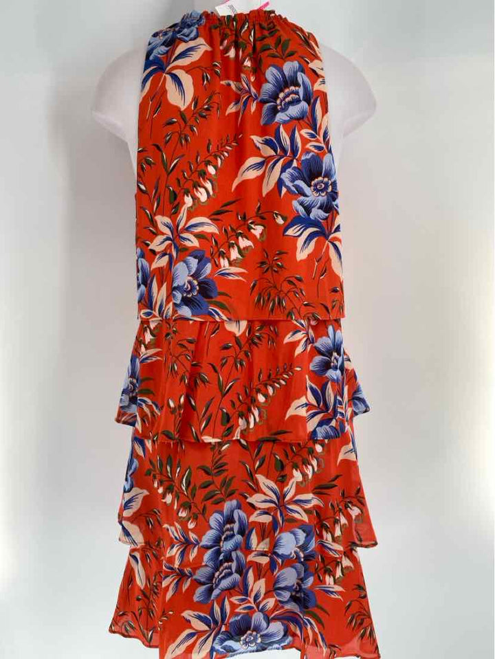Size M Ann Taylor Orange Dress