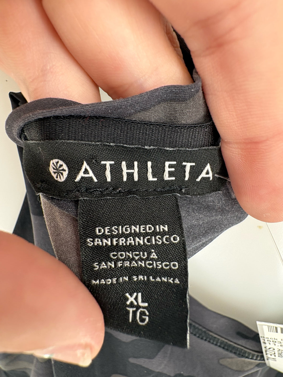 Size XL Athleta Gray Shirt