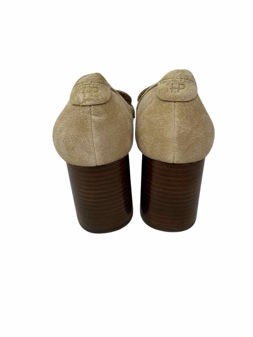 Shoe Size 9.5 Hush Puppies Tan Suede Pumps