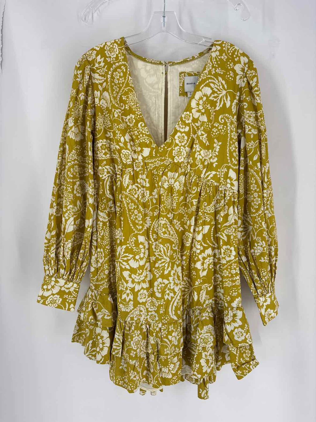 Size M MAEVE Mustard Dress
