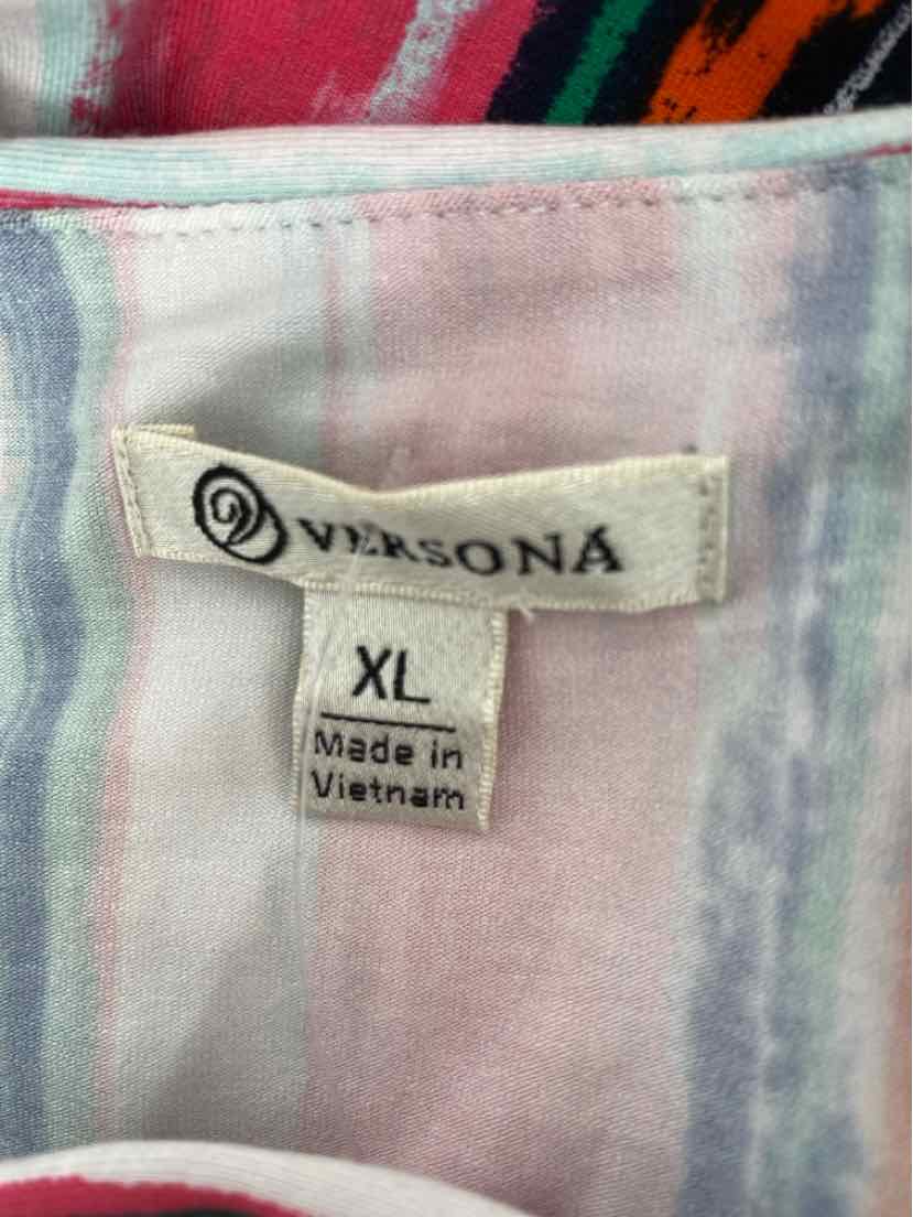 Size XL VERSONA Multi-Color Dress
