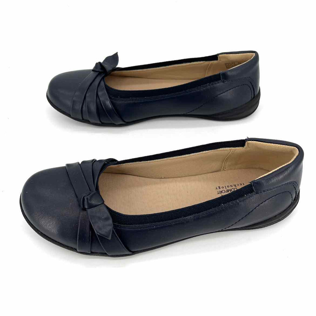 Shoe Size 8 KIM ROGERS Navy Flats
