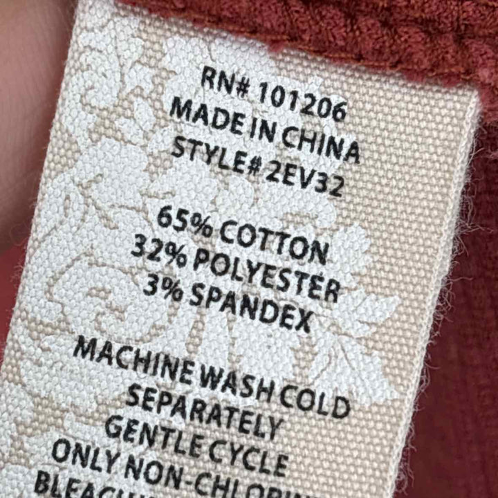 Size M SOFT SURROUNDINGS Red Shirt
