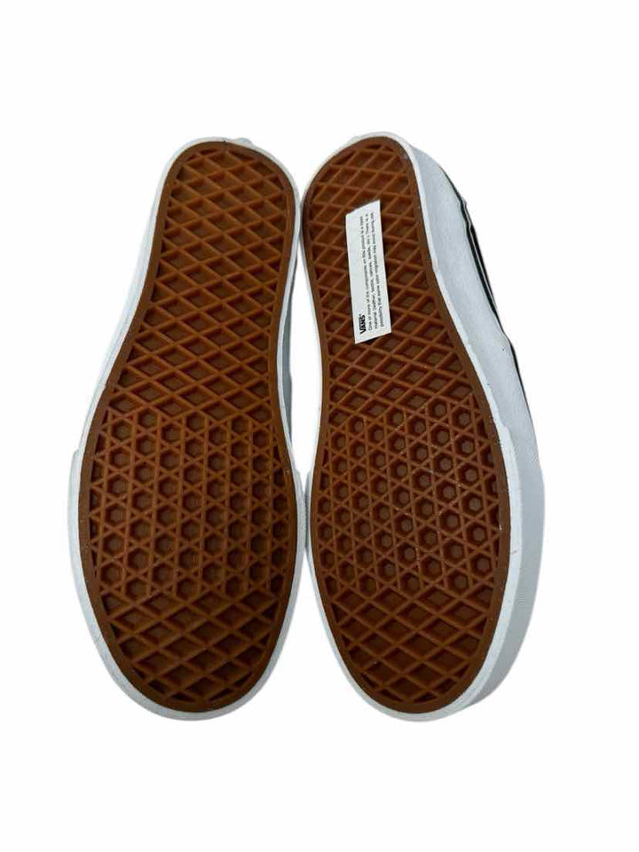 Shoe Size 7 Vans Black Suede Flats