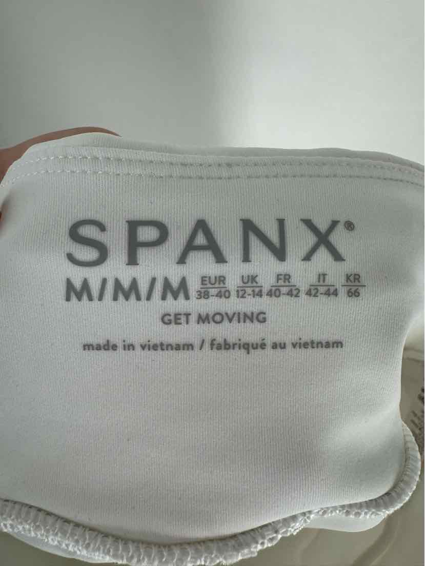 Size M SPANX White Skirt