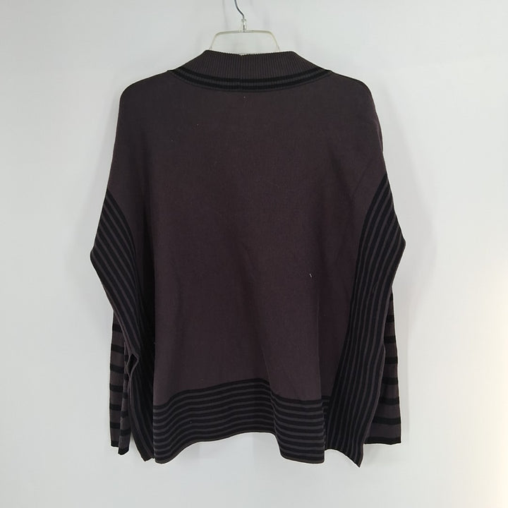 Size L PLANET Brown Knit Sweater
