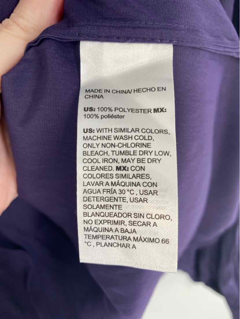 Size 10 Chico's Purple Shirt