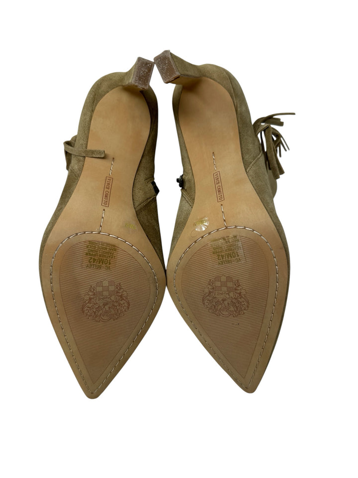 Shoe Size 10 Vince Camuto Tan Suede Boots